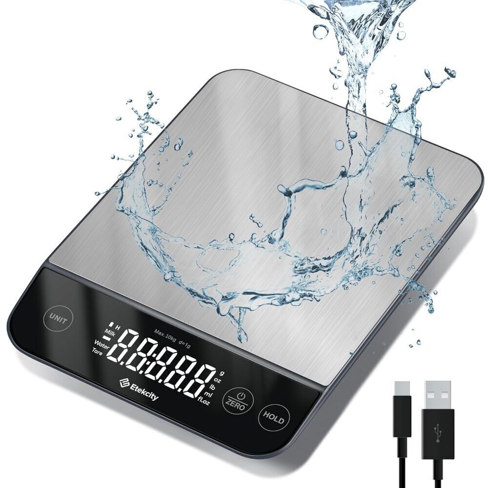 Digital Food Kitchen Scale, Grams and Oz for Weight Loss, Baking and Cooking
